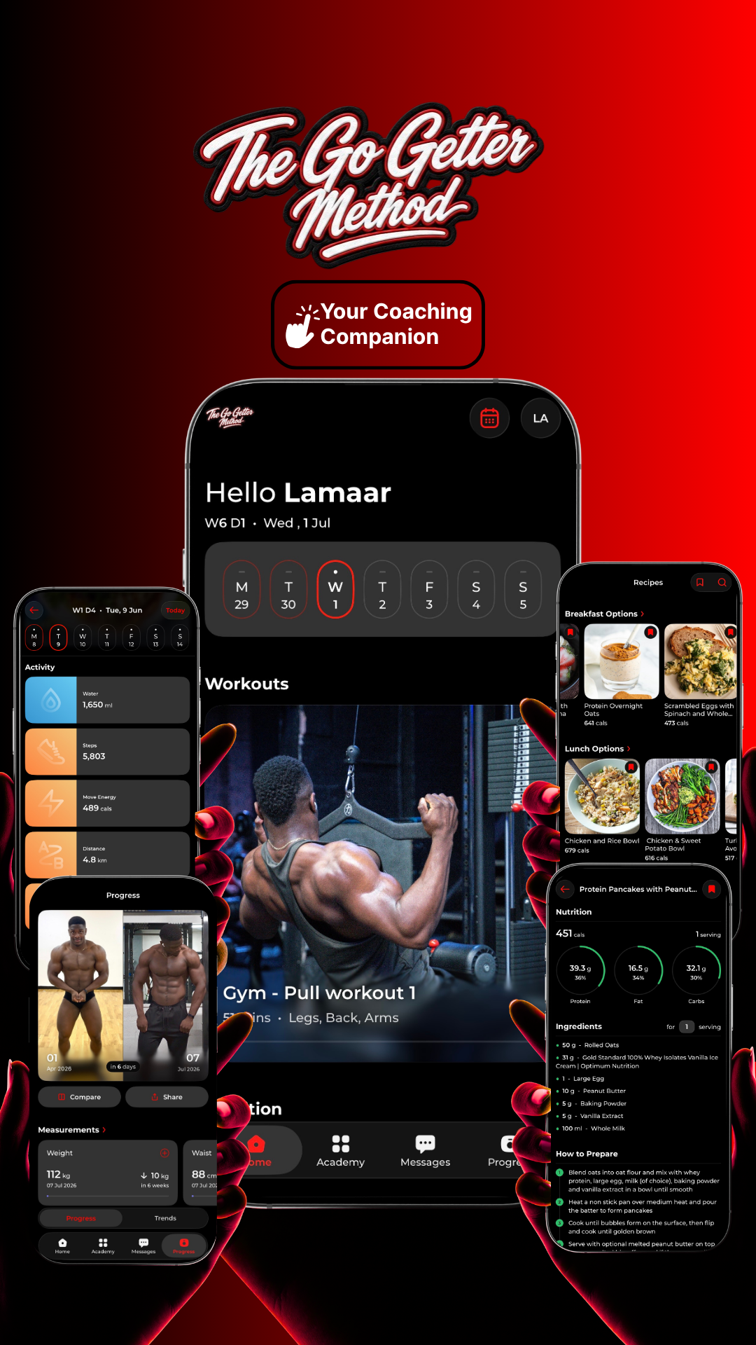 16 Week Go Getter Essential Training & Nutritional Guidance Plan
